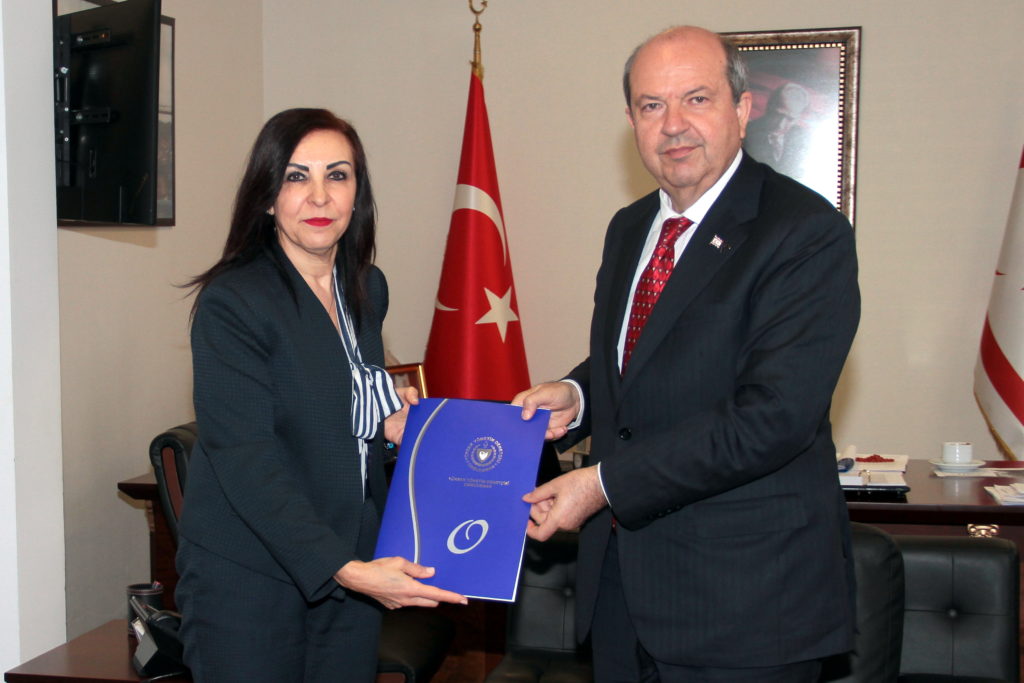 Başbakan Tatar, Yüksek Yönetim Denetçisi Dizdarlı’yı kabul etti