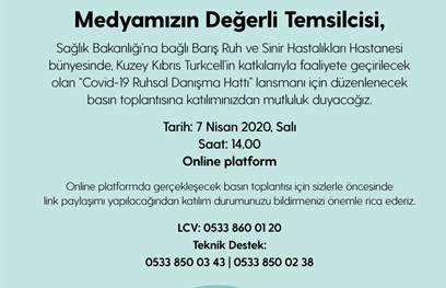 Covid-19 ruhsal danışma hattı” açıldı