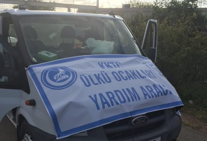 KKTC Ülkü Ocakları bin aileye yardım yaptı
