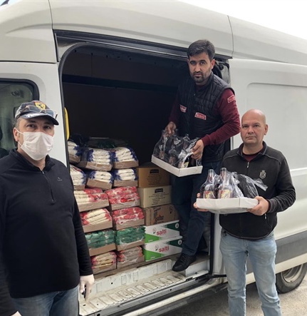 Maraş Avcılık Atıcılık Birliği ’nden ihtiyaçlı ailelere yardım paketi