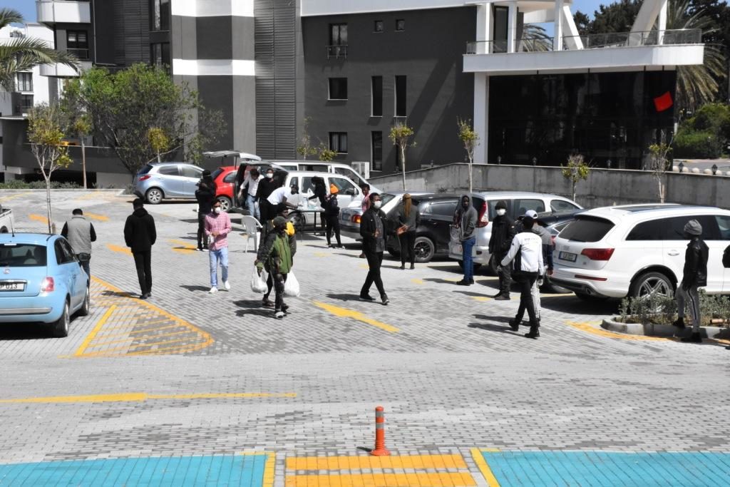 Girne Bölgesinde duyarlı iş insanlarının yardımları devam ediyor
