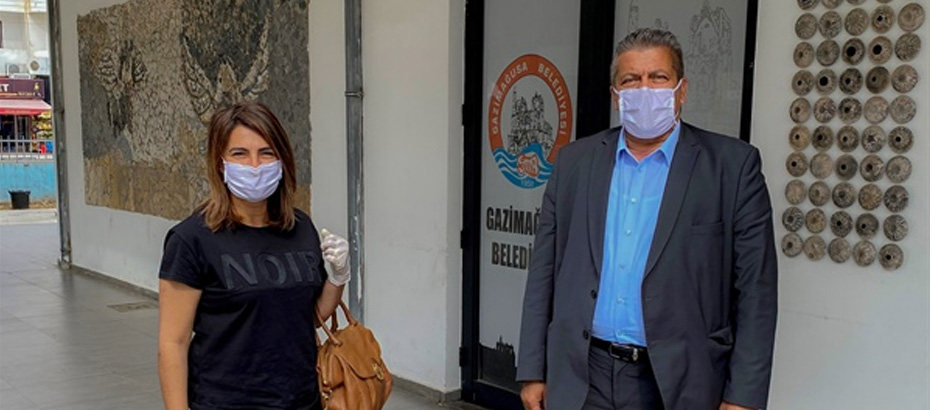 Gazimağusa Belediyesi’nin DAÜ öğrencilerine gıda yardımları devam ediyor