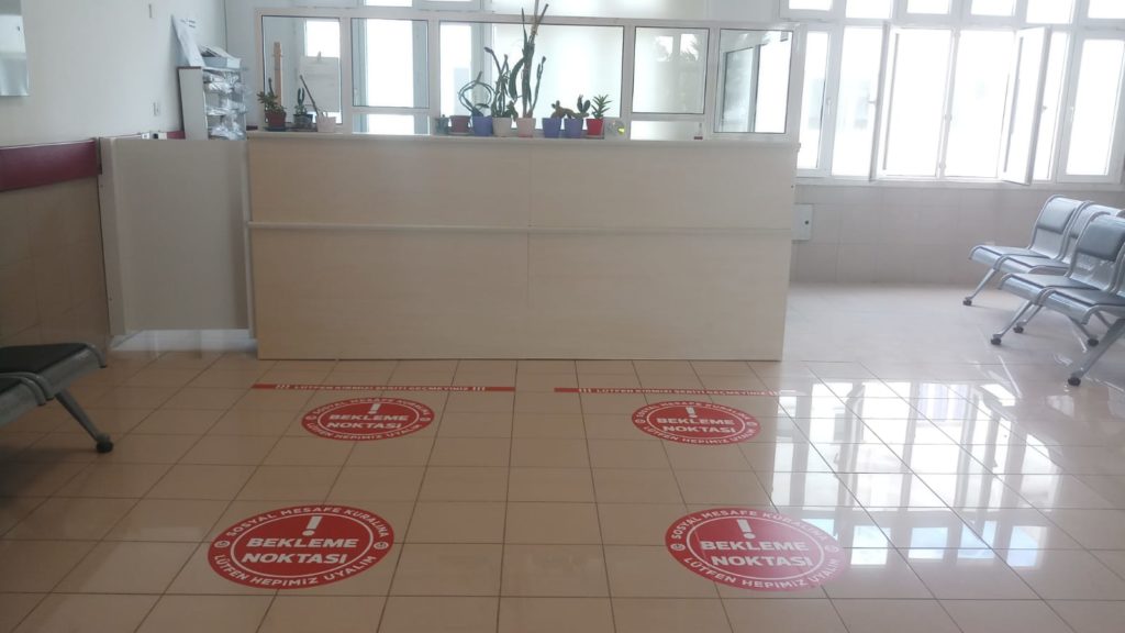 Nalbantoğlu hastanesi’nde koronavirüs düzenlemeleri hayata geçirildi