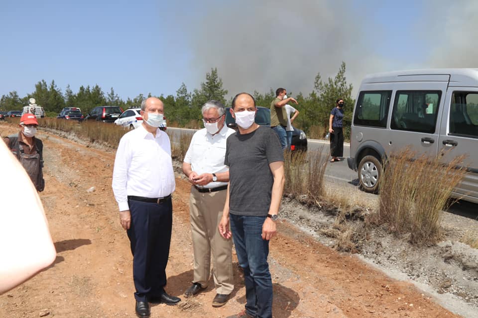 Özersay: “Türkiye’den üçüncü helikopter de geldi”