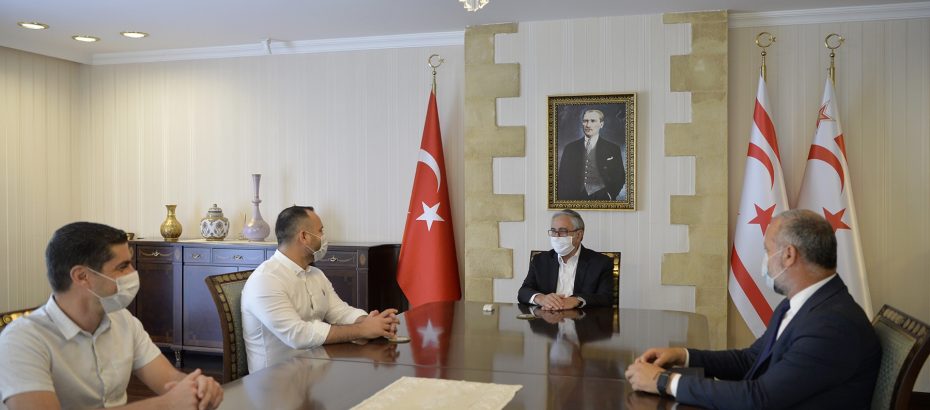 Cumhurbaşkanı Akıncı, KTAMS heyetini kabul etti