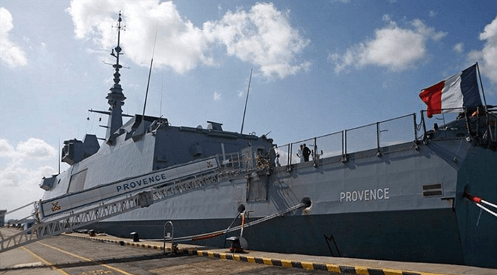 RMMO Fransız fırkateyn ile tatbikat