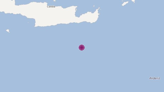 Akdeniz’de gece boyunca deprem!