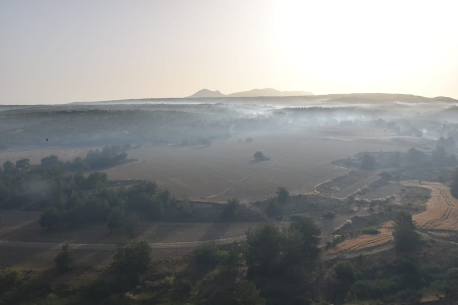 5 bin hektardan fazla alanın yandığı tahmin ediliyor