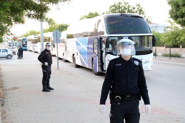 KKTC’den götürülen 288 kişi Karaman’da karantinada
