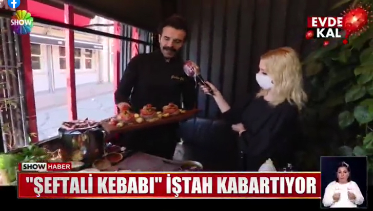 Tepki çeken Şeftali Kebabı tarifi