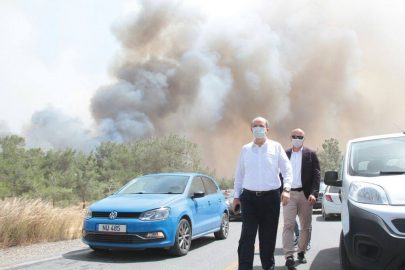 Tatar: İnşallah en kısa sürede söndürülür