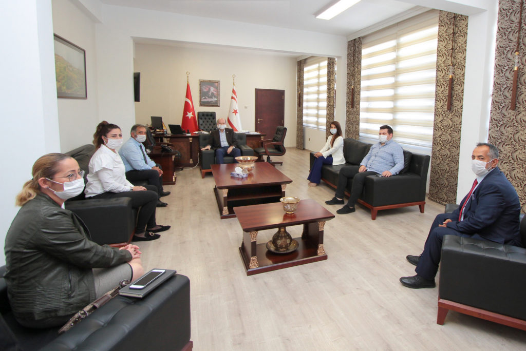 Başbakan Tatar KITSAB yönetim kurulunu kabul etti