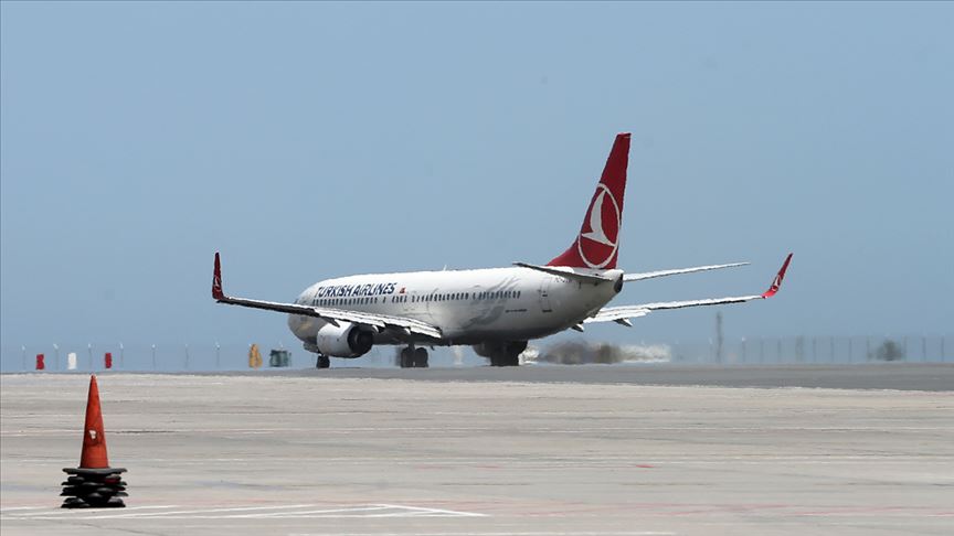 THY’nin 19 Mayıs özel uçuşu Samsun’da tamamlandı
