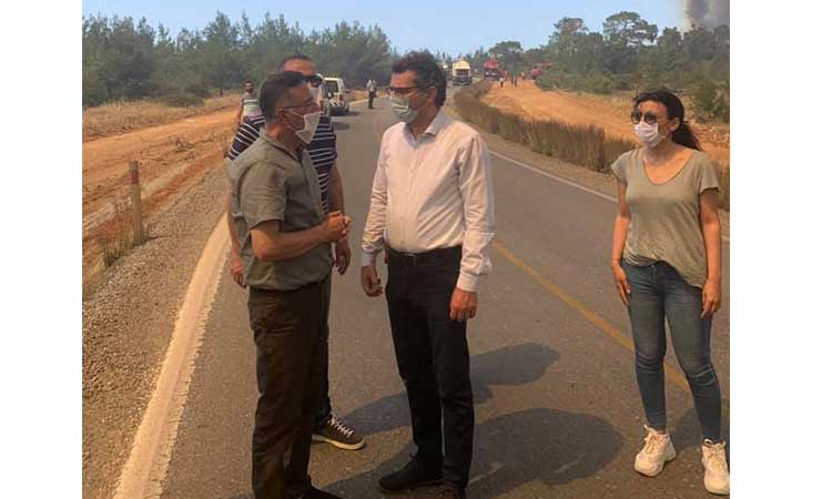 Erhürman:Burada çok zor bir mücadele var