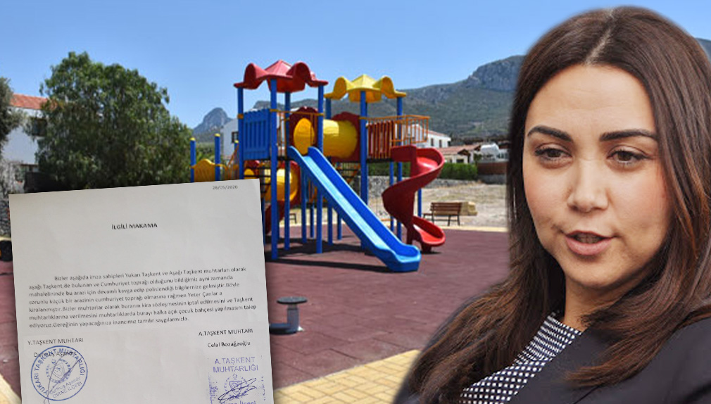 Çocuklarımıza parkı çok gördü!
