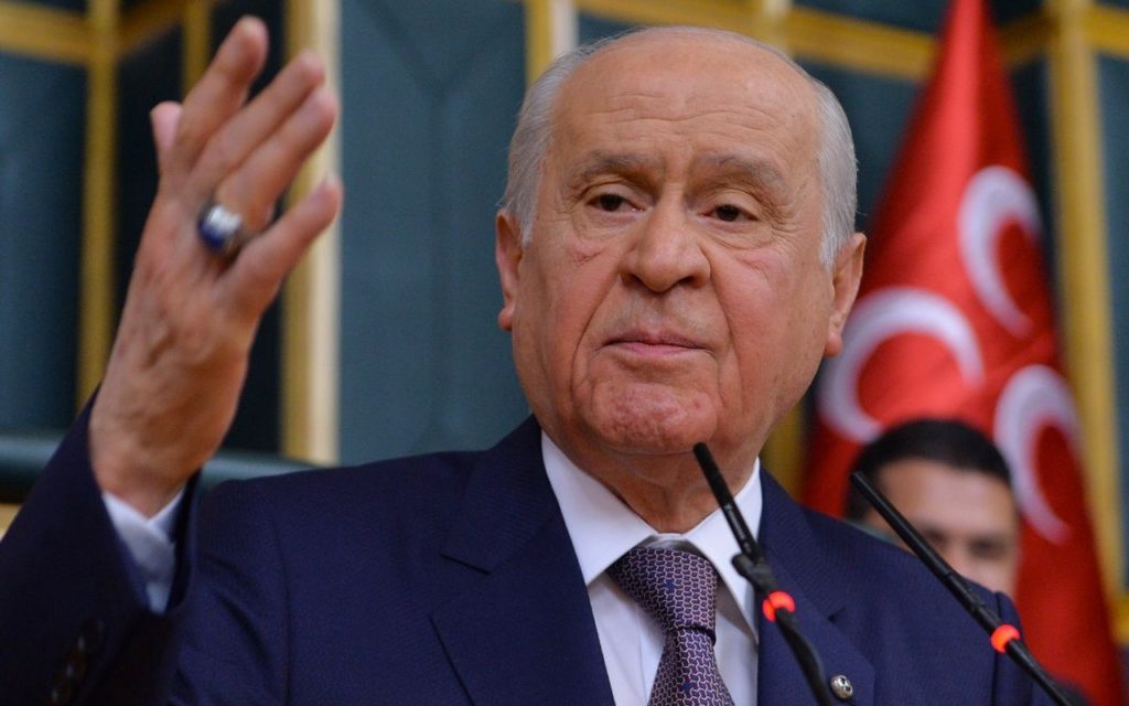 Bahçeli:”Türkiye sokağa teslim edilmeyecek”