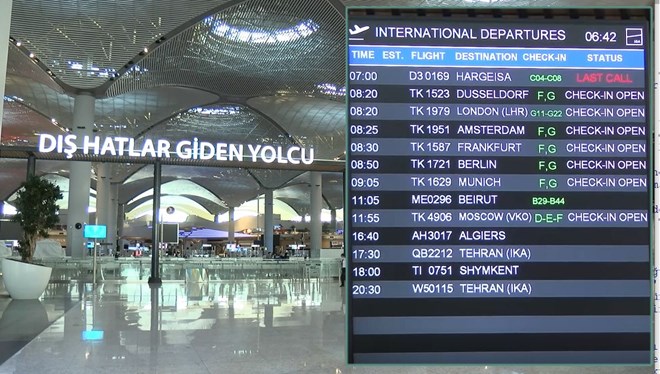 İstanbul Havalimanı yurt dışı uçuşlarına başladı