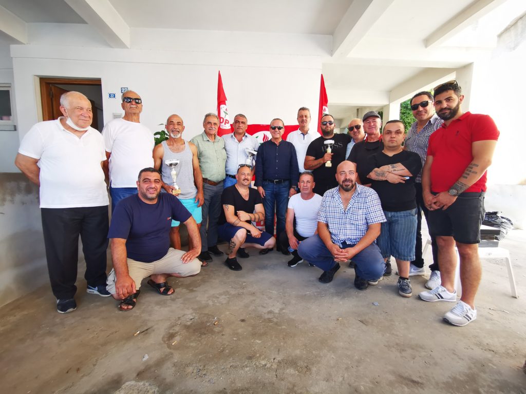 Demokrat parti, Güzelyurt’ta tavla turnuvası düzenledi
