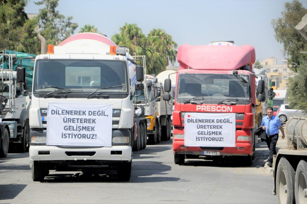Araçlı eylem devam ediyor