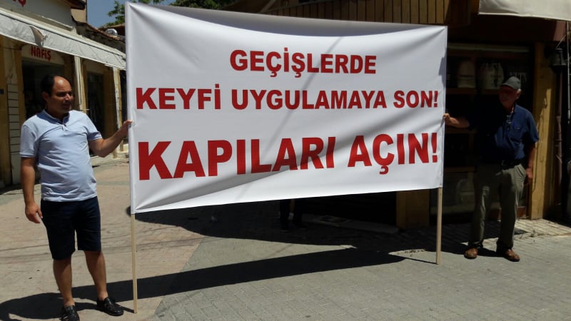Lokmacı’da eylem