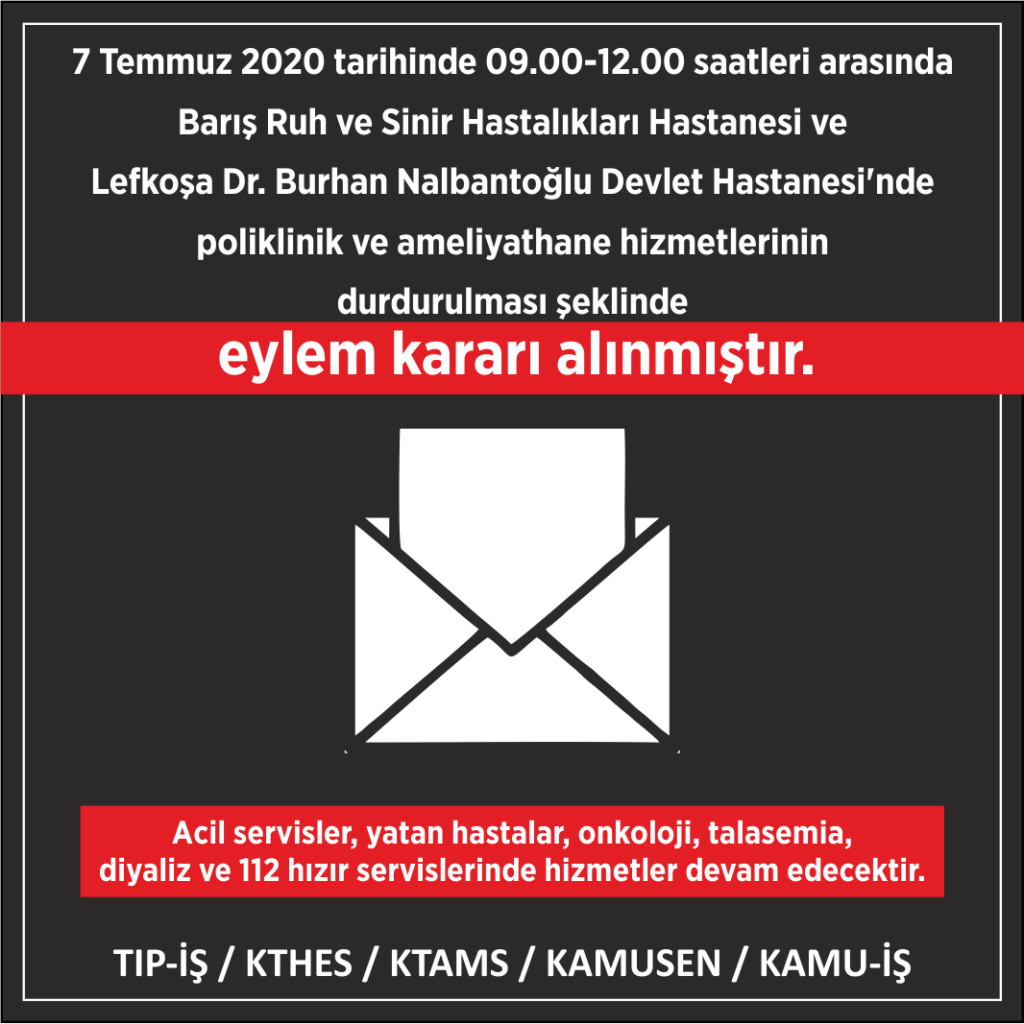 Sağlıkta örgütlü sendikalar yarın eylem yapıyor