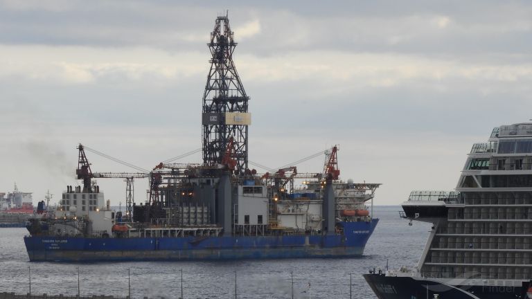 Tungsten Explorer sondaj platformu Larnaka’ya demirledi