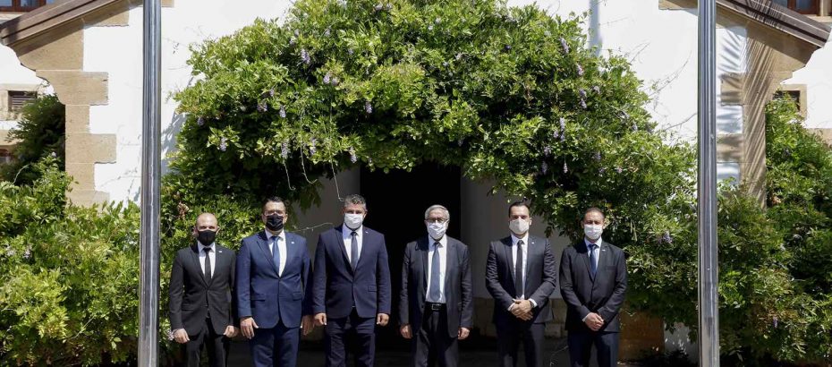 Cumhurbaşkan Akıncı Elektrik Mühendisleri Odası heyetini kabul etti