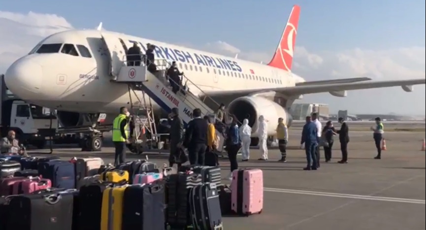 Ercan’dan gelen 2 yolcuya yasal işlem