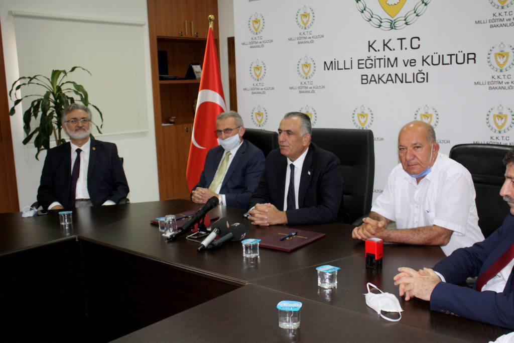 İskele kolej binası için protokol imzalandı