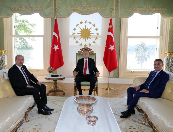 TC Cumhurbaşkanı Erdoğan Başbakan Tatarı Kabul etti