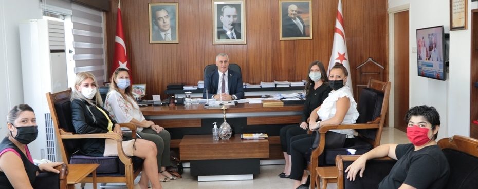 Amcaoğlu, İş Kadınları Derneği heyetini kabul etti