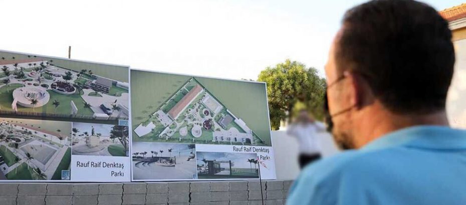 Akçay’da ‘Rauf Raif Denktaş Parkı’ projesı̇ tanıtıldı
