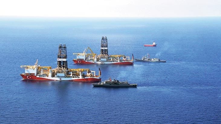 Doğu Akdeniz’de 3 gemi faaliyette
