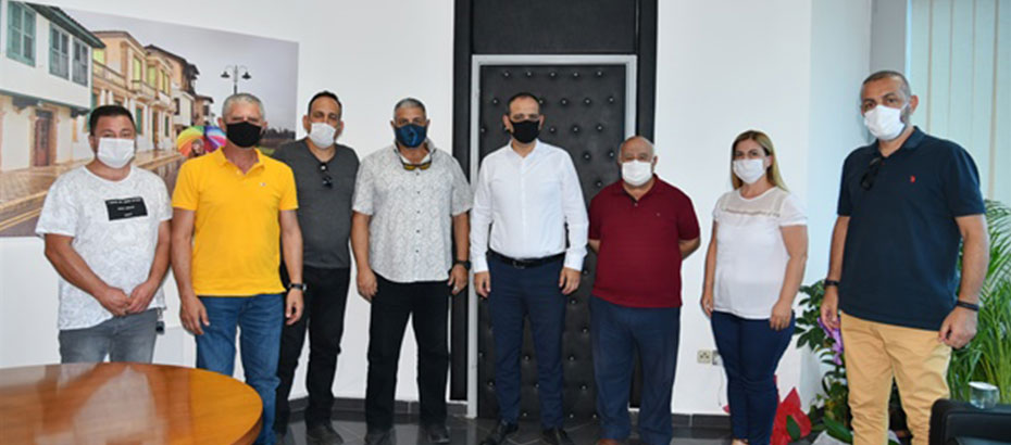 LTB Başkanı Harmancı, K.T. Toplu Taşımacılar Birliği Derneği’ni kabul etti