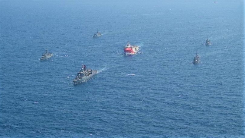 TC Milli Savunma Bakanlığından ‘Oruç Reis’ paylaşımı