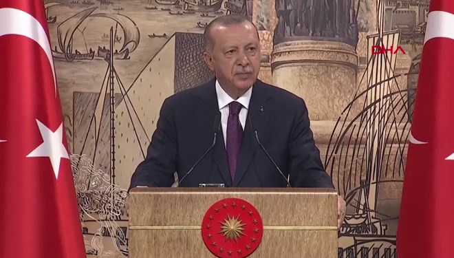 Erdoğan: “Büyük ve güçlü Türkiye silüeti ufukta gözükmüştür”