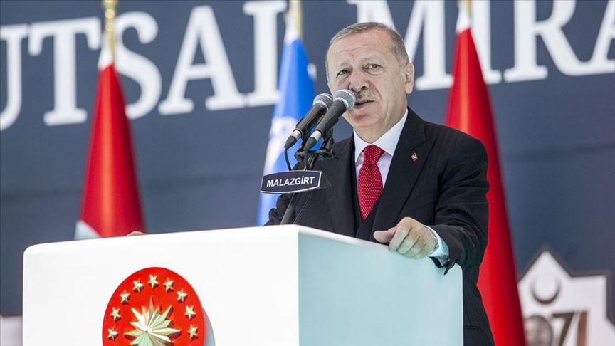 Erdoğan:’Bedel ödeme pahasına karşımıza çıkmak isteyen, buyursun gelsin’