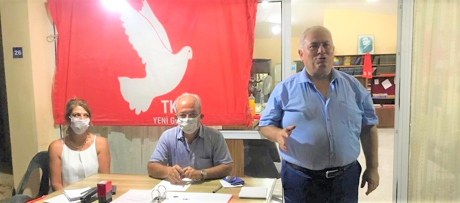 TKP Girne İlçe Örgütü Başkanı seçimi yapıldı
