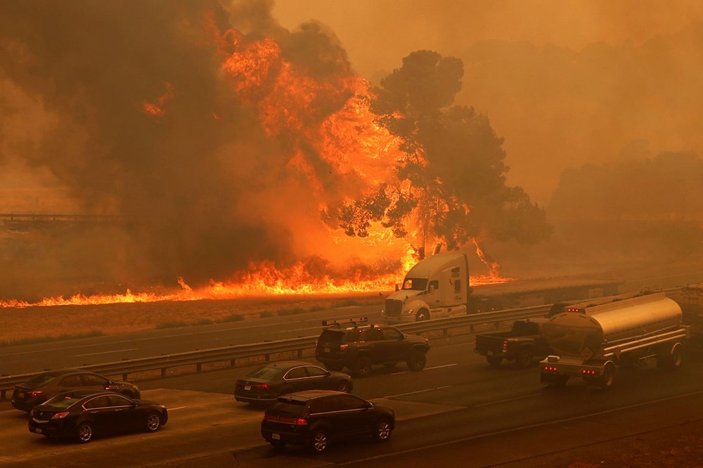 California’da 8 bin kilometrekare alan yandı, rekor kırıldı