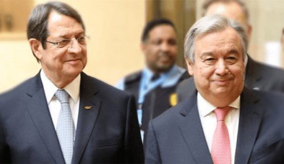 Guterres’ten Anastasiadis’e mektup