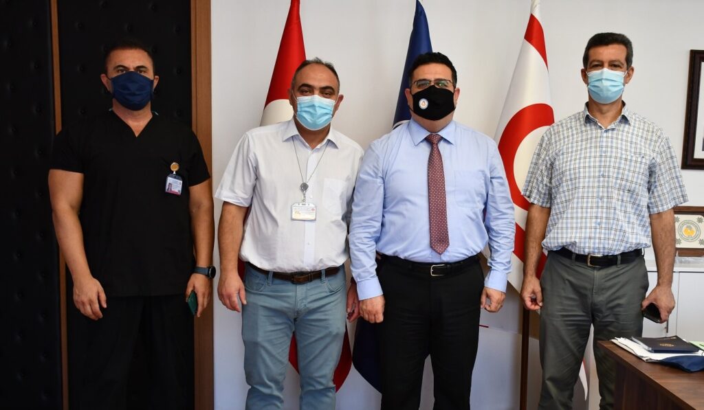 DAÜ’den Gazimağusa Devlet Hastanesi altyapısına teknik destek