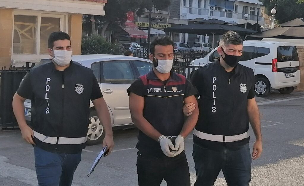 KKTC’ye kaçak yollardan giriş yaptı