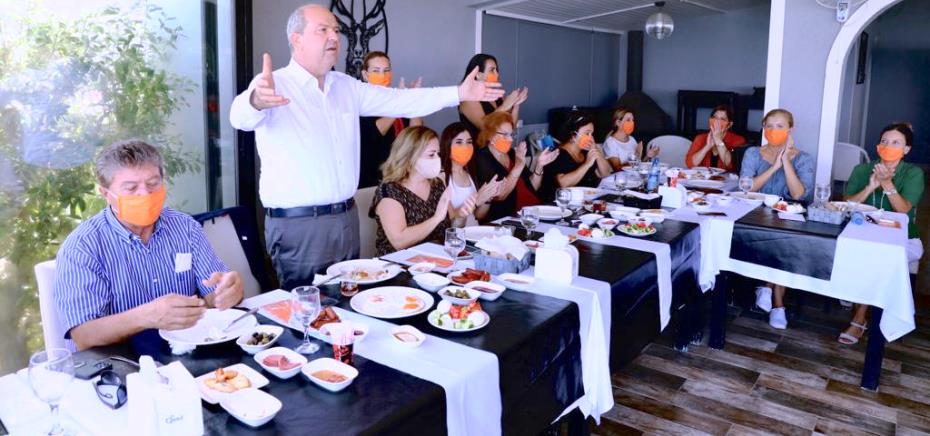 Tatar: ”KKTC’nin geleceği ile ilgili büyük adımları atmakta kararlıyız ”