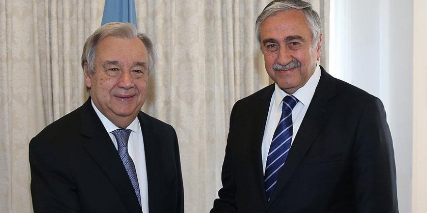 Akıncı, Guterres ile video konferans görüşmesi yapacak