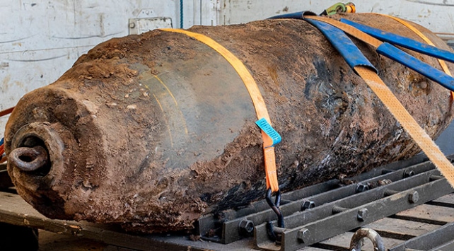 Almanya’da 2. Dünya Savaşı’ndan kalma patlamamış bomba bulundu