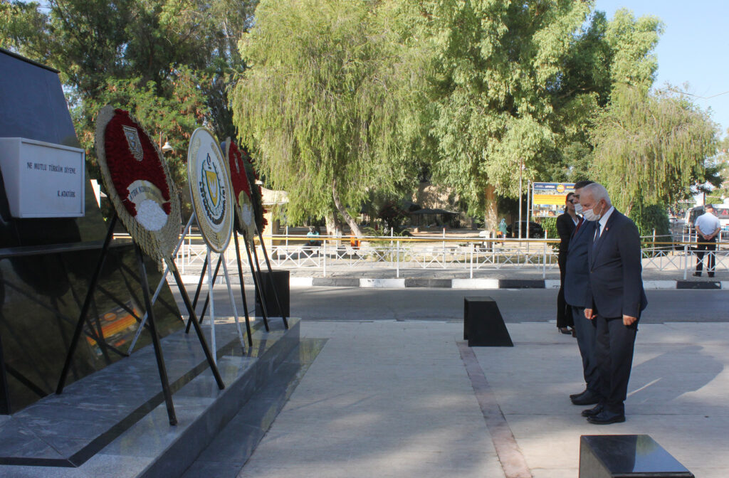 Gaziler günü nedeniyle Lefkoşa’da ve Boğaz Şehitliği’nde tören düzenlendi