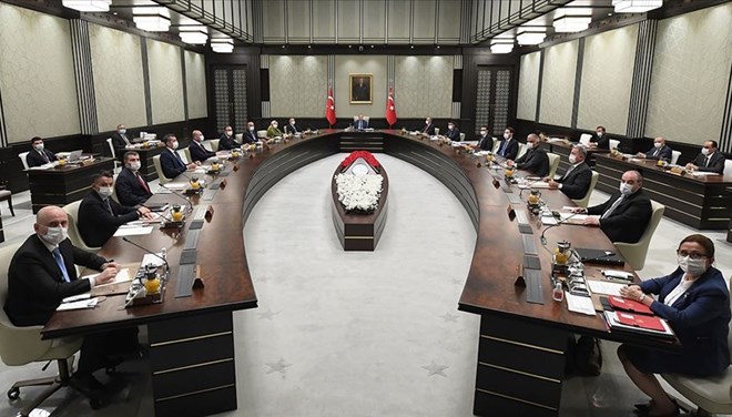 Beştepe’de Doğu Akdeniz gündemi