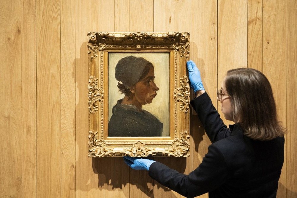 Van Gogh’un Kadın Başı tablosuna 1,6 milyon euro