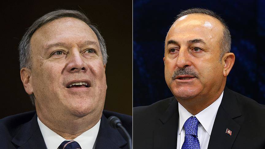 Çavuşoğlu, Pompeo ile telefonda görüştü
