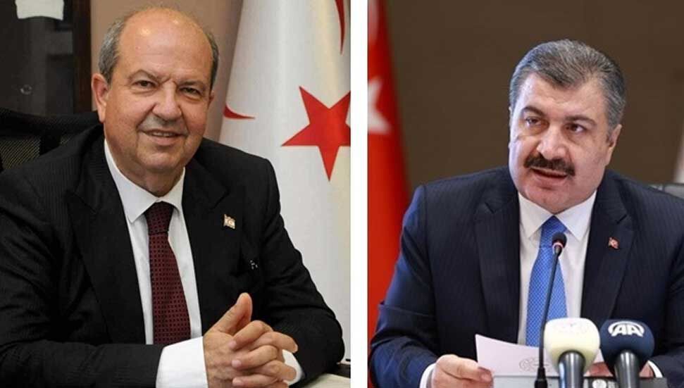 Başbakan Tatar, TC  Sağlık Bakanı Koca ile telefonda görüştü